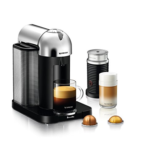 Breville BNV250CRO1BUC1 Vertuo Coffee and Espresso Machine, 15.511.514.75 in, Chrome, Only $99.99