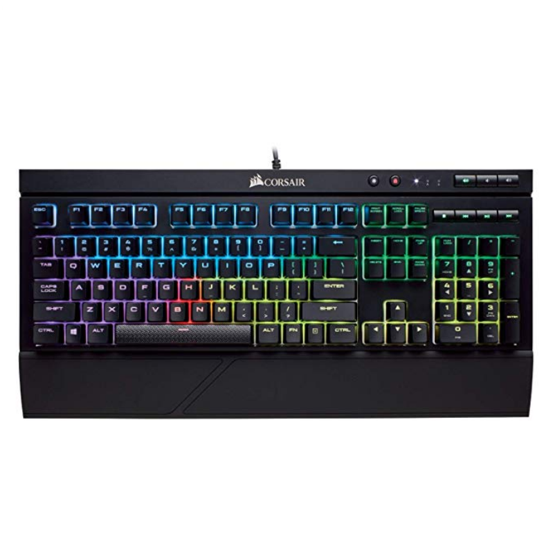 Corsair K68 RGB Mechanical Gaming Keyboard, Backlit RGB LED, Dust and Spill Resistant - Linear & Quiet - Cherry MX Red $79.99，free shipping