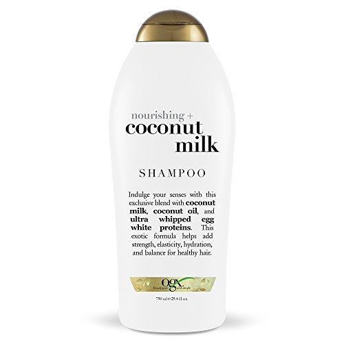 史低价！OGX有机椰奶洗发香波，25.4 oz，原价$12.99，现仅售$7.35，免运费。