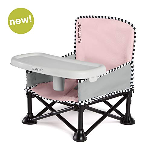 Summer Infant  Pop 'n Sit SE Booster Chair (Sweetlife Edition), Bubble Gum, Only $23.32
