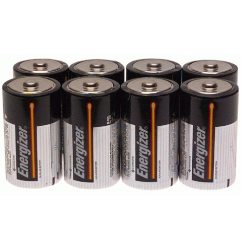白菜價！速搶！Energizer D Cell 鹼性電池，8個裝，現僅售$3.50