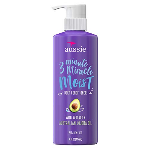 Aussie Conditioner, Paraben Free, Miracle Moist 3 Minute Miracle with Avocado, Dry Hair Treatment and Repair, 16.0 fl oz, (Pack of 6), Only $29.82