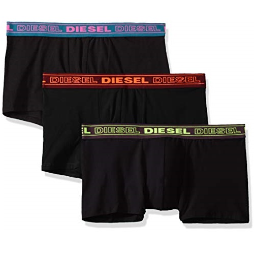 Diesel Men's Kory 3 Pack Stretch Cotton Boxer Trunks, XS, Only $22.37
