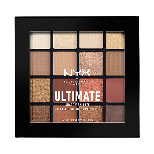 NYX PROFESSIONAL MAKEUP Ultimate Shadow Palette, Eyeshadow Palette, Warm Neutrals,1 Count, Only $10.87, free shipping