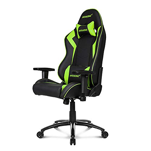 AKRacing Core Series SX Gaming Chair with High Backrest, Recliner, Swivel, Tilt, Rocker and Seat Height Adjustment Mechanisms with 5/10 Warranty - Green, Only $259.99