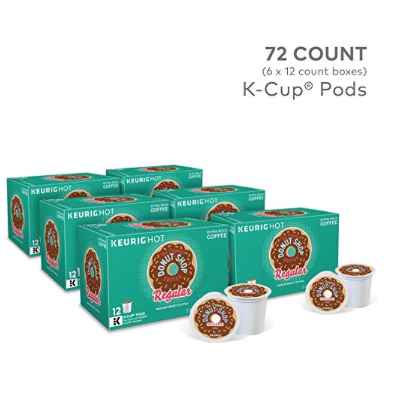 The Original Donut Shop Keurig Single-Serve K-Cup Pods, Regular Medium ...