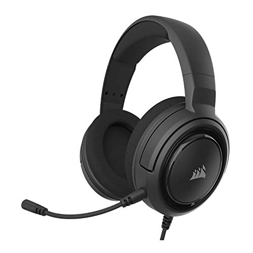 Corsair HS35 - Stereo Gaming Headset - Memory Foam Earcups - Headphones Work with PC, Mac, Xbox One, PS4, Switch, iOS and Android - Carbon, Only $29.99