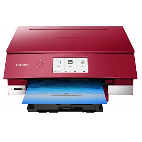 Canon TS8220 Wireless All in One Photo Printer with Scannier and Copier, Mobile Printing, Red, Only $69.99, free shipping