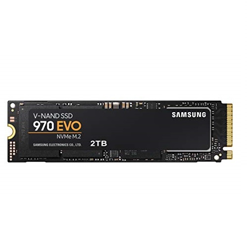 Samsung SSD 970 EVO 2TB - NVMe PCIe M.2 2280 SSD (MZ-V7E2T0BW), Only $399.99, You Save $200.00(33%)