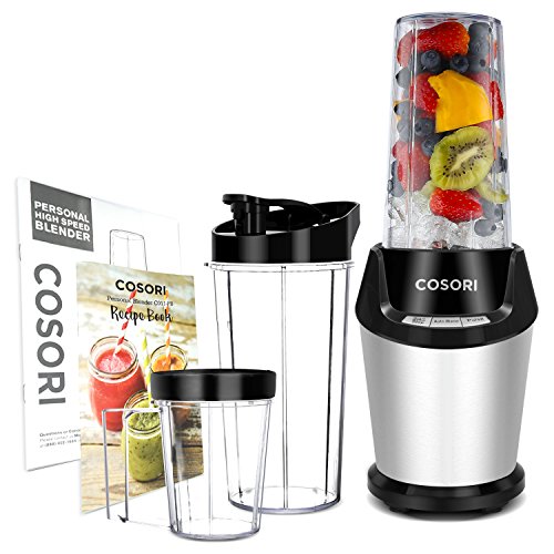 COSORI Upgraded Personal Blender(Recipe Book Included), 10-Piece Smoothie & Shakes Blender with 800W Auto-Blend Base for Ice Fruits & Nutrients Extraction , Only $16.89