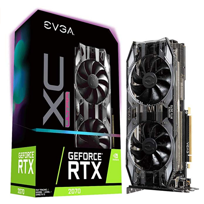 EVGA GeForce RTX 2070 XC Ultra Gaming 顯卡，原價$599.99，現僅售$479.99，免運費