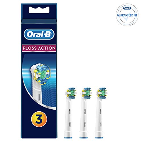 Oral-B Floss Action 超细毛牙刷替换头，3只装，原价$29.99，现仅售$13.12