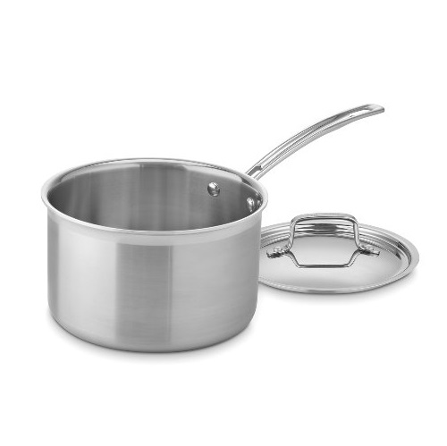 Cuisinart MCP194-20N MultiClad Pro Stainless Steel 4-Quart Saucepan with Cover, Only$39.99 , free shipping