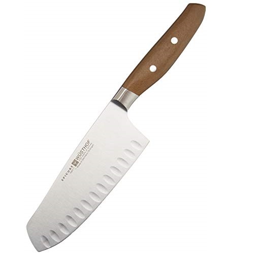 Wusthof 3983-7 Epicure Santoku, Hollow Edge, One Size, Brown, Stainless, Only $119.95, free shipping
