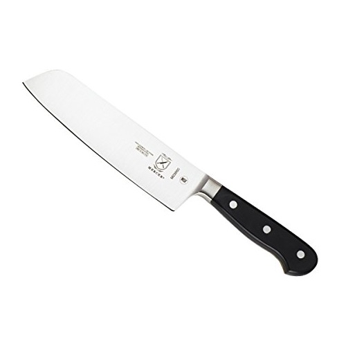 Mercer Culinary Renaissance Forged Nakiri Vegetable Knife, 7 Inch, Only $31.99, free shipping