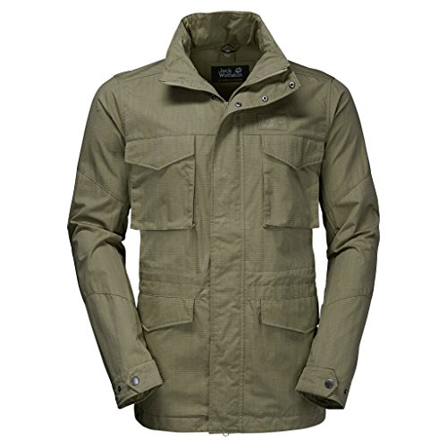 Jack Wolfskin Men's Freemont Field Jackets, Burnt Olive, Small, Only $48.05, free shipping