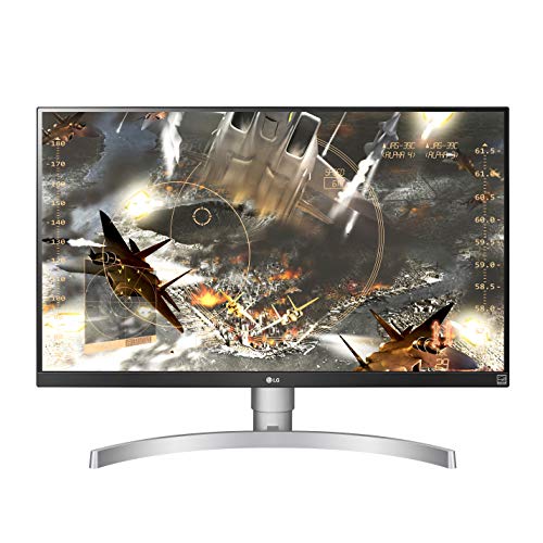 LG 27UL650-W 27 Inch 4K UHD LED Monitor with VESA DisplayHDR 400, White, Only $349.95