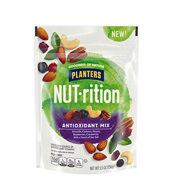 NUTrition Antioxidant Snack Nuts Mix (5.5 oz Bag) only $3.38