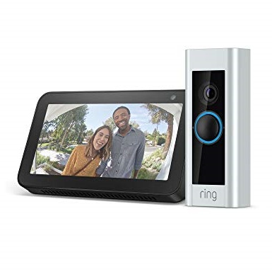 Ring Video Doorbell Pro with Echo Show 5 (Charcoal), Only$169.99