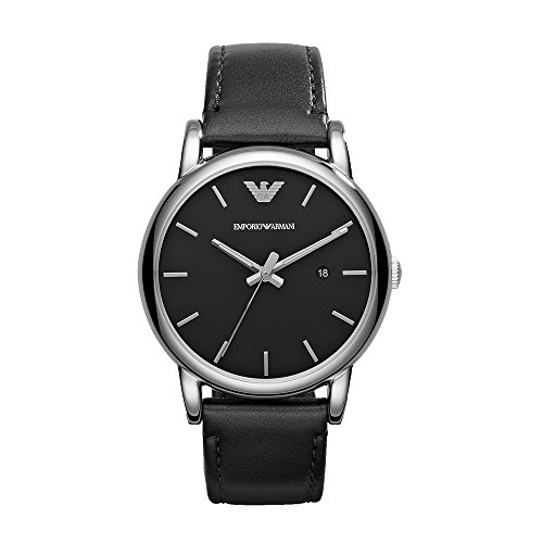 Emporio Armani AR1692 Luigi Classic Leather Men's Watches, Only $87.33, You Save $87.67(50%)