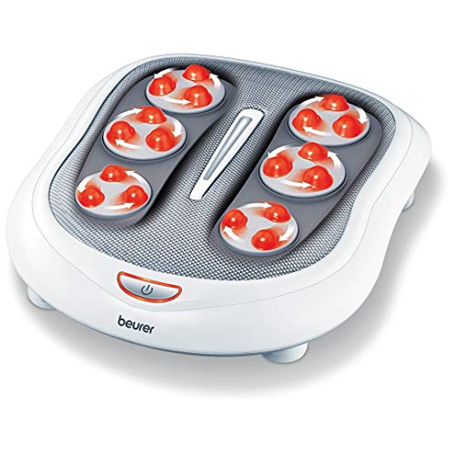 Beurer Shiatsu Foot Massager 18 Rotating Massage Heads, Relax Sore & Tired Feet with Deep Tissue, Heat Function, FM60, Only $34.05, You Save $50.94(60%)