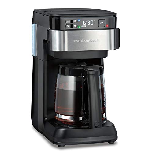 Hamilton Beach Alexa Enabled Smart Coffee Maker with Echo Dot (3rd Gen), Only $69.99, You Save $29.99(30%)