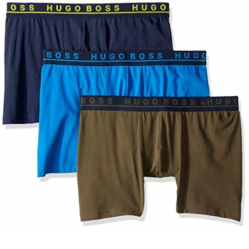 Hugo Boss Men's 3-Pack Cotton Stretch Boxer Briefs, Only $17.92