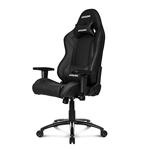 AKRacing Core Series SX Gaming Chair with High Backrest, Recliner, Swivel, Tilt, Rocker and Seat Height Adjustment Mechanisms with 5/10 Warranty - Black, Only $199.00