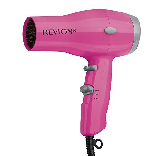 Revlon 1875W Compact & Lightweight IONIC Hair Dryer, Pink, Only $8.89, You Save $5.10(36%)
