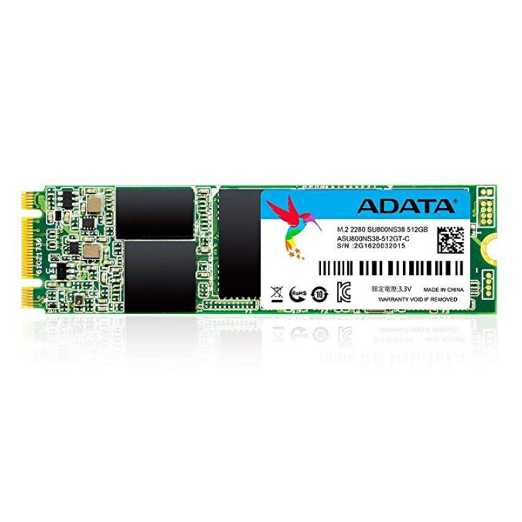 ADATA SU800 512GB M.2 2280 SATA 3D NAND Internal SSD (ASU800NS38-512GT-C) $58.99，free shipping