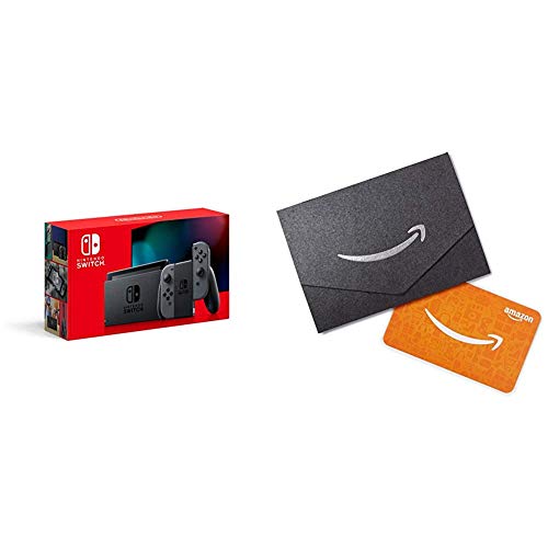 Nintendo Switch with Gray Joy‑Con - HAC-001(-01) with $25 Amazon.com Gift Card $299.99