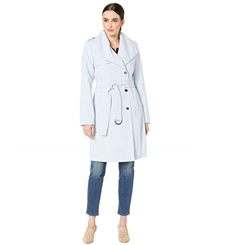 Calvin Klein Women's Belted Wrap Trenchcoat, Only $51.23, free sgupping