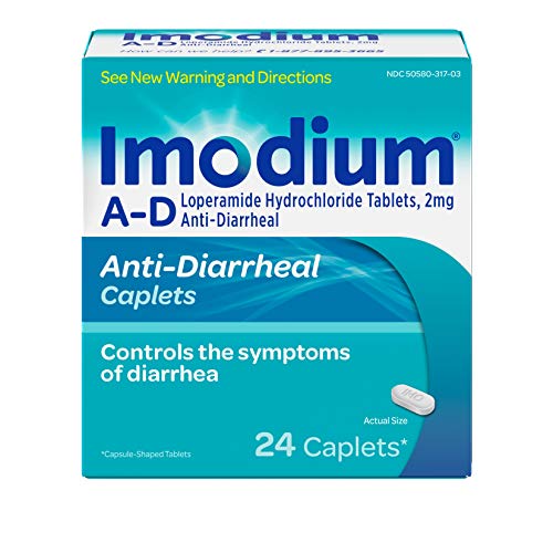 超低价！ Imodium A-D 抗腹泻药，24粒，原价$15.99，现仅售$2.65，免运费！