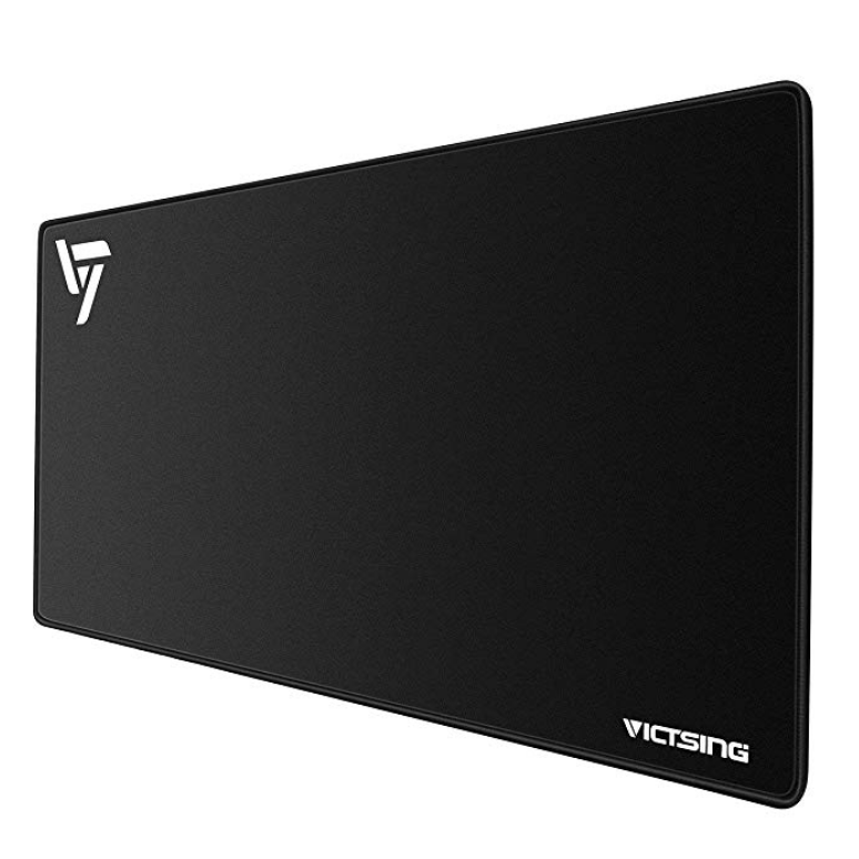 VicTsing Extended Gaming Mouse Pad with Stitched Edges, Large Long XXL Mousepad (31.5x15.75In), Keyboard Pad Desk Pad Mat, Water-Resistant, Non-Slip Base, Ideal $13.99