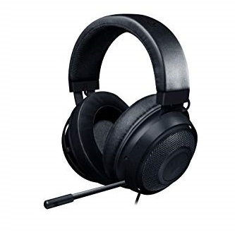 Razer Kraken Gaming Headset 2019: Lightweight Aluminum Frame - Retractable Noise Cancelling Mic - for PC, Xbox, PS4, Nintendo Switch - Black, Only $49.99
