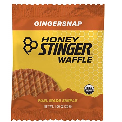 Honey Stinger Organic Waffle, Gingersnap, Sports Nutrition, 1.06 Ounce (16 Count), Only $11.56
