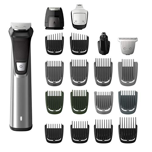 Philips Norelco Multigroom Series 7000, Men's Grooming Kit with Trimmer for Beard, Head, Body, and Face - No Blade Oil Needed, MG7750/49, Only $44.95