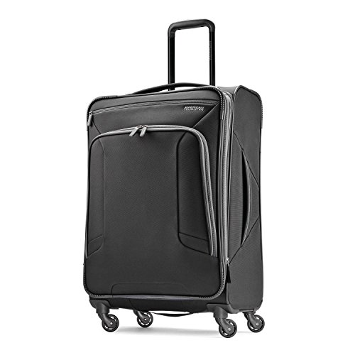 American Tourister 4 Kix Expandable Softside Luggage with Spinner Wheels $55.99