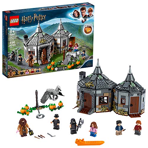 LEGO Harry Potter Hagrid's Hut: Buckbeak's Rescue 75947 Toy Hut Building Set from The Prisoner of Azkaban Features Buckbeak The Hippogriff Figure (496 Pieces) $47.99