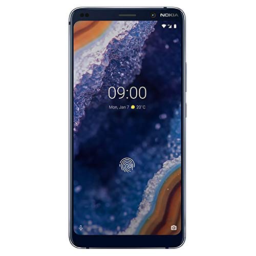 Nokia 9 PureView - Android 9.0 Pie - 128 GB - Single SIM Unlocked Smartphone (at&T/T-Mobile/MetroPCS/Cricket/H2O) - 5.99