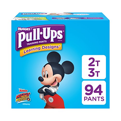 Pull-Ups Learning Designs Potty Training Pants for Boys, 2T-3T (18-34 lb.), 94 Ct. (Packaging May Vary), Only $23.71