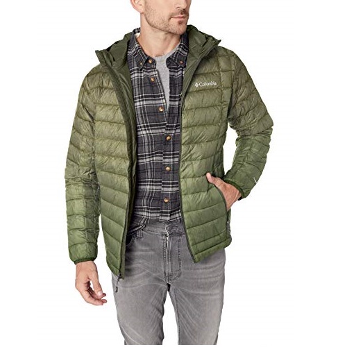 Columbia Men’s Voodoo Falls 590 TurboDown Jacket, Thermal Reflective Warmth, Only $48.27