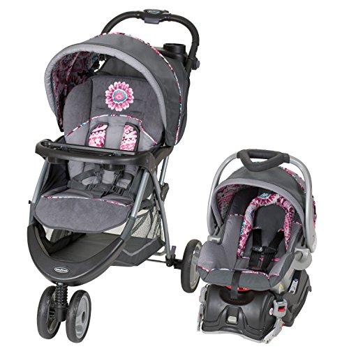史低價！Baby Trend EZ-Ride 5嬰幼兒手推車+安全座椅，原價$159.99，現僅售$114.14，免運費