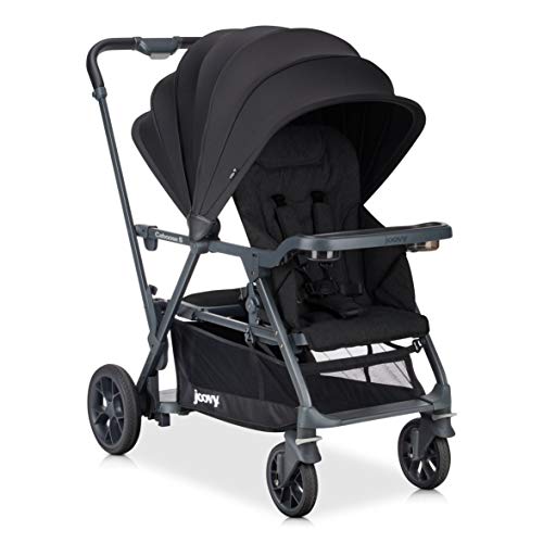JOOVY Caboose S Standard Baby Strollers, Black Melange, Only $369.99