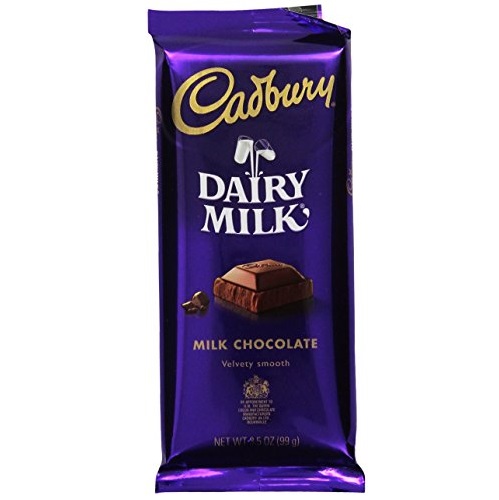 CADBURY Chocolate Candy Bar, Milk Chocolate, 3.5 Ounce (Pack of 14) Perfect for Easter, Only $20.16