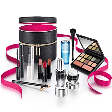 Macys.com Lancome Holiday Beauty Box 11 Full Size Best Sellers for only $68