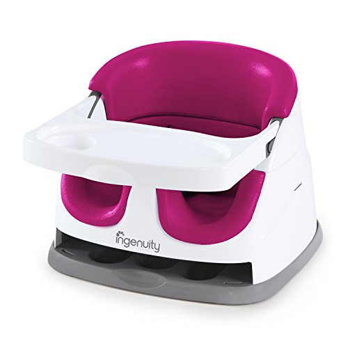 Ingenuity Baby Base 2-in-1 Seat - Pink Flambé - Booster Feeding Seat, Only $28.99