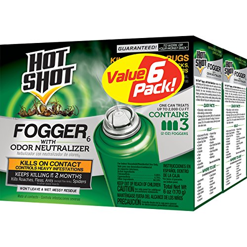 Hot Shot Fogger6 With Odor Neutralizer, 3/2-Ounce, 2-Pack, Only $7.36
