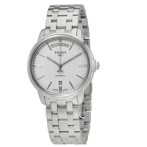 TISSOT T-Classic Automatic III Day Date White Dial Men's Watch Item No. T065.930.11.031.00, only  $199.99