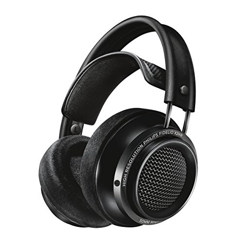 Philips X2HR Fidelio Over Ear Headphone, Black, Only $124.99